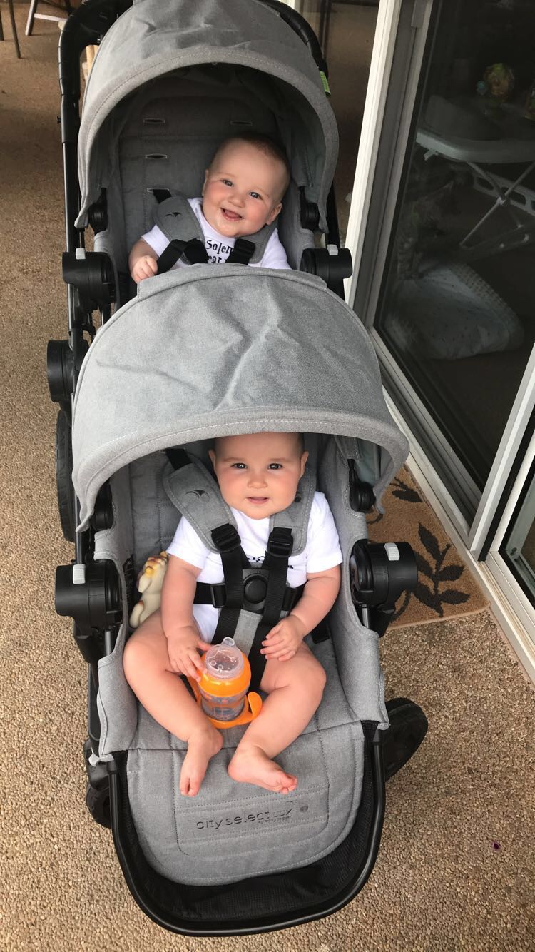 Ready for our walk!