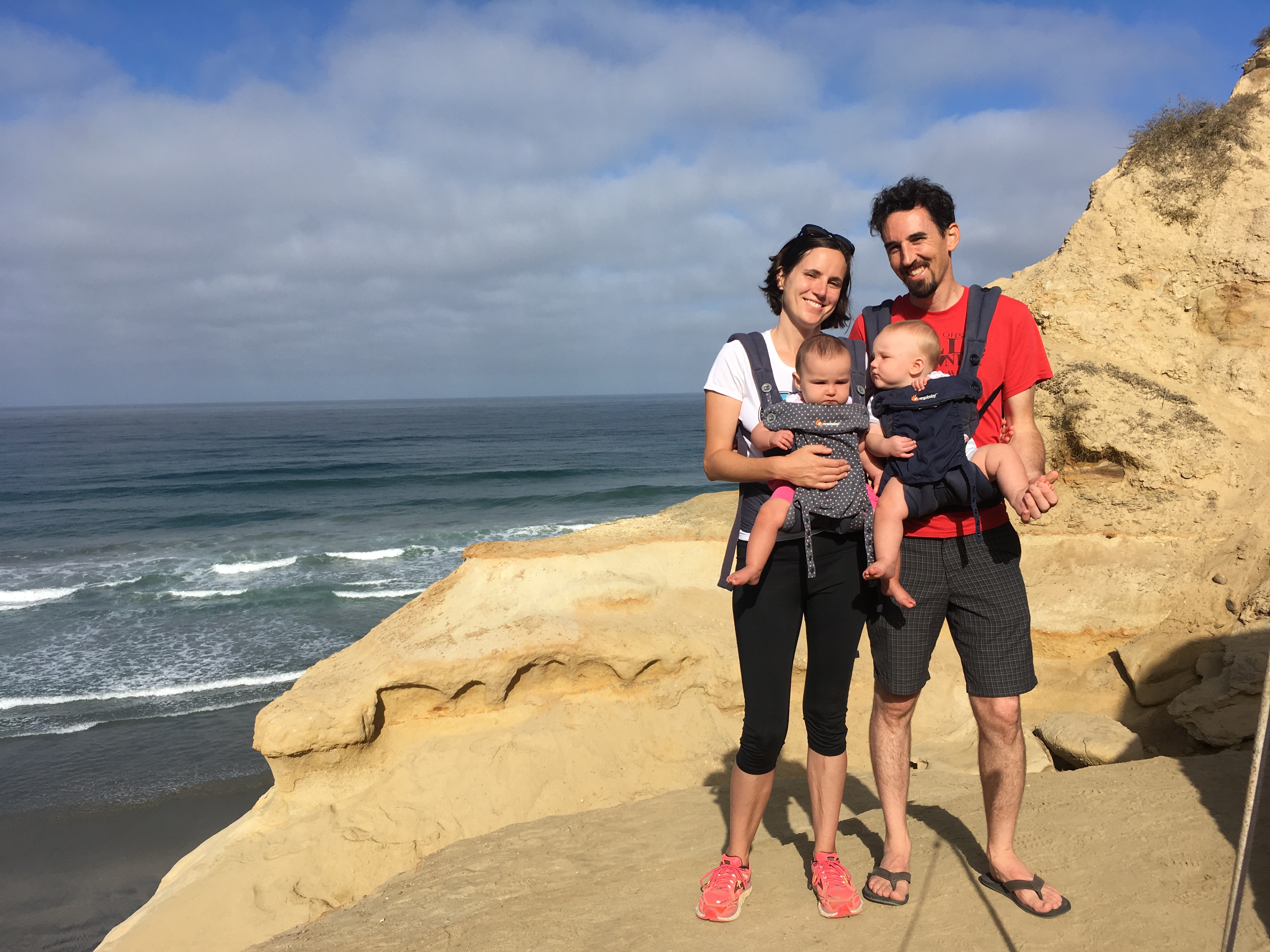 Family hike at Torrey Pines
