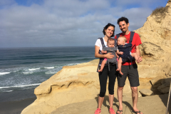 Family hike at Torrey Pines