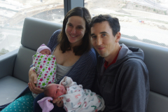 The twins are here!